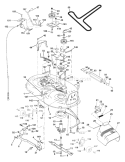Part Location Diagram of 532174357 Husqvarna Mandrel Asm Service