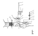 Page J Diagram and Parts List for 142 YTH  H14H44A -954000352 -1991-08 Husqvarna Lawn Tractor