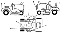 Page C Diagram and Parts List for 142 YTH  H14H44A -954000352 -1991-08 Husqvarna Lawn Tractor