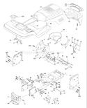 Page A Diagram and Parts List for 1452XPA YTH  954567253 -2001-01 Husqvarna Lawn Tractor