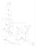 Page J Diagram and Parts List for 145 YTH  954140015A -1999-05 Husqvarna Lawn Tractor