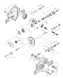 Part Location Diagram of 532150829 Husqvarna Differential Assembly