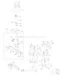 Page J Diagram and Parts List for 150 YTH  954140007B -1997-12 Husqvarna Lawn Tractor
