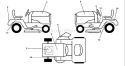 Page B Diagram and Parts List for 150 YTH  954140007B -1997-12 Husqvarna Lawn Tractor