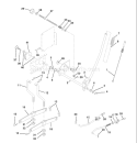 Page G Diagram and Parts List for 150 YTH  954140007B -1997-12 Husqvarna Lawn Tractor