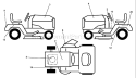 Page B Diagram and Parts List for 150 YTH  954140007C -1997-12 Husqvarna Lawn Tractor