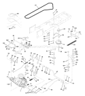 Page C Diagram and Parts List for 150 YTH  954140007D -1998-02 Husqvarna Lawn Tractor