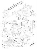 Page C Diagram and Parts List for 150 YTH  954140007E -1998-02 Husqvarna Lawn Tractor