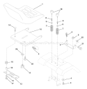 Page I Diagram and Parts List for 150 YTH  954140007E -1998-02 Husqvarna Lawn Tractor