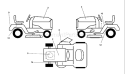 Page B Diagram and Parts List for 150 YTH  954140007J -1999-03 Husqvarna Lawn Tractor