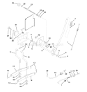 Page G Diagram and Parts List for 150 YTH  954140007J -1999-03 Husqvarna Lawn Tractor