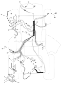 Page D Diagram and Parts List for 150 YTH  954140108B -1999-11 Husqvarna Lawn Tractor
