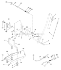Page G Diagram and Parts List for 150 YTH  954140108B -1999-11 Husqvarna Lawn Tractor