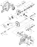 Page F Diagram and Parts List for 150 YTH  954830081A -1995-10 Husqvarna Lawn Tractor