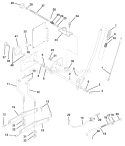 Page H Diagram and Parts List for 150 YTH  954830081A -1995-10 Husqvarna Lawn Tractor