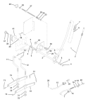 Page H Diagram and Parts List for 150 YTH  HCLTHE -954140007 -1998-03 Husqvarna Lawn Tractor