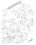 Page C Diagram and Parts List for 150 YTH  HCLTHH -954140007 -1998-10 Husqvarna Lawn Tractor