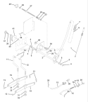 Page H Diagram and Parts List for 150 YTH  HCLTHH -954140007 -1998-10 Husqvarna Lawn Tractor