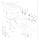 Page H Diagram and Parts List for 1542 YTH  YTHK  B -954568526 -2002-02 Husqvarna Lawn Tractor
