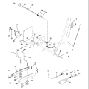 Page G Diagram and Parts List for 1542A YTH  954567048 -2000-11 Husqvarna Lawn Tractor