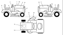 Page B Diagram and Parts List for 1542XPB YTH  954567253 -2001-11 Husqvarna Lawn Tractor