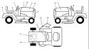 Page B Diagram and Parts List for 1542XPC YTH  954567253 -2001-12 Husqvarna Lawn Tractor