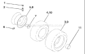 Page J Diagram and Parts List for 1542XPE YTH  954567253 -2002-02 Husqvarna Lawn Tractor