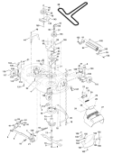 Page F Diagram and Parts List for 1542XPE YTH  954567253 -2002-02 Husqvarna Lawn Tractor