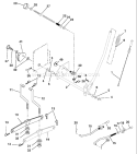 Page G Diagram and Parts List for 1542XPE YTH  954567253 -2002-02 Husqvarna Lawn Tractor