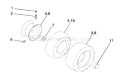 Page J Diagram and Parts List for 1542XPF YTH  954567253 -2002-02 Husqvarna Lawn Tractor
