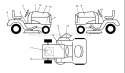 Page B Diagram and Parts List for 1542XPF YTH  954567253 -2002-02 Husqvarna Lawn Tractor