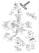 Page F Diagram and Parts List for 1542XPG YTH  954567253 -2003-03 Husqvarna Lawn Tractor