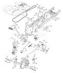 Page C Diagram and Parts List for 1542XPT YTH  96043000600 -2006-06 Husqvarna Lawn Tractor