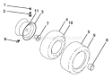 Page J Diagram and Parts List for 1542XPT YTH  96043000601 -2006-06 Husqvarna Lawn Tractor