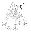 Page F Diagram and Parts List for 1542XPT YTH  96043000604 -2008-01 Husqvarna Lawn Tractor
