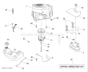 Page E Diagram and Parts List for 1542XPT YTH  CA -96043005100 -2007-12 Husqvarna Lawn Tractor
