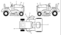 Page B Diagram and Parts List for 1542XP YTH  96013000100 -2005-01 Husqvarna Lawn Tractor