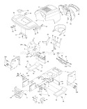 Page A Diagram and Parts List for 1746 YTH  YTHK  A -954568533 -2002-01 Husqvarna Lawn Tractor