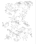 Page A Diagram and Parts List for 1746 YTH  YTHK  B -954568533 -2002-02 Husqvarna Lawn Tractor