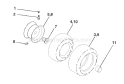 Page J Diagram and Parts List for 1746 YTH  YTHK  B -954568533 -2002-02 Husqvarna Lawn Tractor