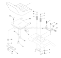 Page H Diagram and Parts List for 1746 YTH  YTHK  B -954568533 -2002-02 Husqvarna Lawn Tractor