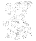 Page A Diagram and Parts List for 1746B YTH  954567055 -2001-01 Husqvarna Lawn Tractor