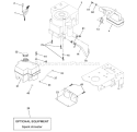 Page E Diagram and Parts List for 1746B YTH  954567055 -2001-01 Husqvarna Lawn Tractor