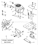Page E Diagram and Parts List for 180 YTH  954001082A -1994-07 Husqvarna Lawn Tractor