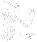 Page G Diagram and Parts List for 180 YTH  954001082A -1994-07 Husqvarna Lawn Tractor