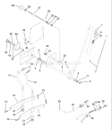 Page G Diagram and Parts List for 180 YTH  954001172A -1994-07 Husqvarna Lawn Tractor