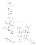 Page J Diagram and Parts List for 180 YTH  954140010B -1996-12 Husqvarna Lawn Tractor