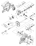 Page F Diagram and Parts List for 180 YTH  954140010B -1996-12 Husqvarna Lawn Tractor