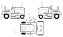Page B Diagram and Parts List for 180 YTH  954140010C -1997-12 Husqvarna Lawn Tractor