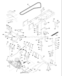 Page C Diagram and Parts List for 180 YTH  954140010C -1997-12 Husqvarna Lawn Tractor